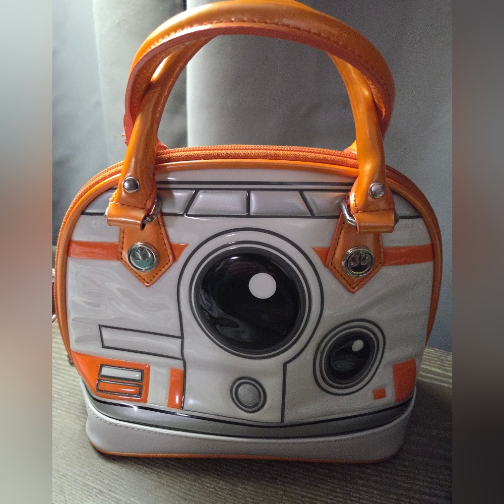 Loungefly Starwars BB8 OG Top Handle Satchel Purse Bag
